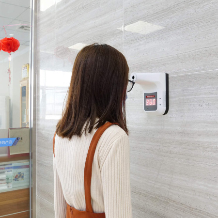 Автоматический инфракрасный термометр для контроля посетителей UnionTest K3 купить по низкой цене | МАКСПРОФИТ