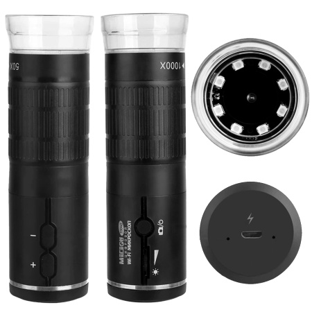 Цифровой микроскоп с функцией Wi-Fi МЕГЕОН 33040 купить по низкой цене | МАКСПРОФИТ