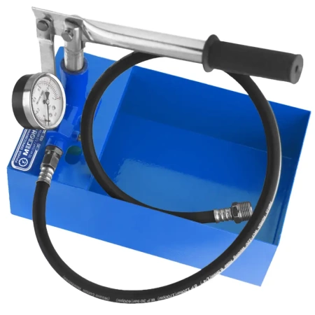 Насос опрессовочный ручной МЕГЕОН 98010 купить по низкой цене | МАКСПРОФИТ