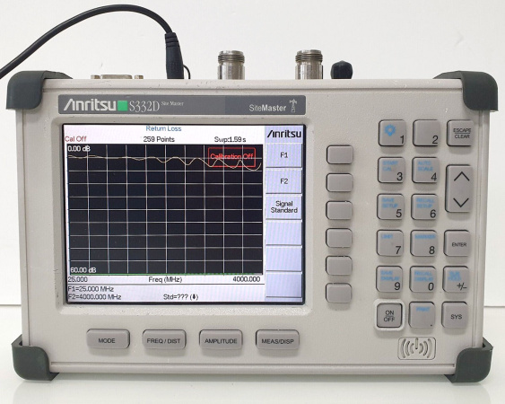 Анализатор АФУ Anritsu S332D с опциями (демонстрационный) купить по низкой цене | МАКСПРОФИТ