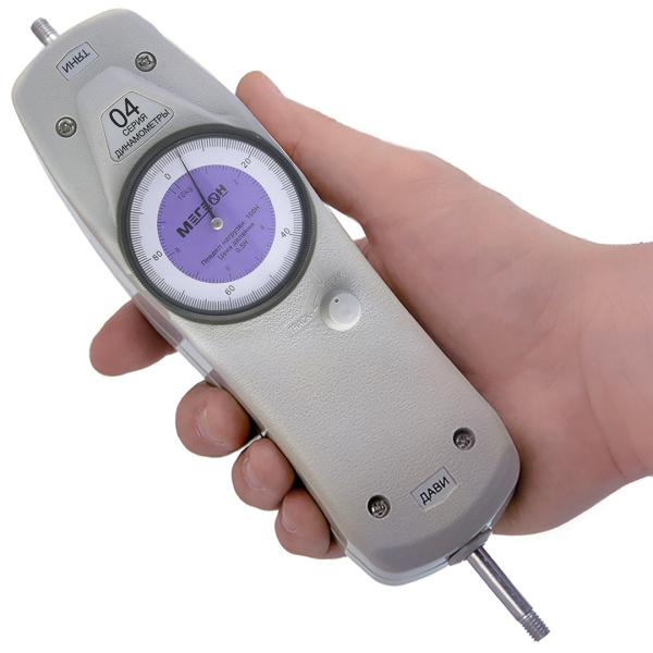 Динамометр сжатия-растяжения аналоговый МЕГЕОН 04500 купить по низкой цене | МАКСПРОФИТ