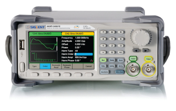 Генератор АКИП-3409/1Е купить по низкой цене | МАКСПРОФИТ